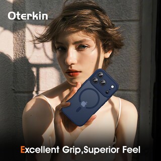 Foto 6 | Foto 6 | Funda Magnética Oterkin Para Iphone 17 Pro Max Azul Oscuro - Venta Internacional.