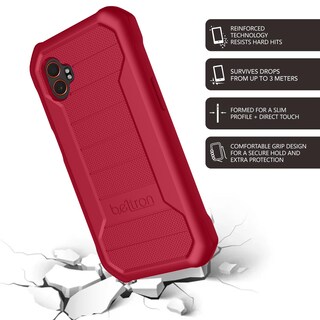 Foto 5 | Foto 5 | Funda Beltron Resistente De Seguridad En Rojo Para Samsung Galaxy Xcover 7 Pro 5g - Venta Internacional.