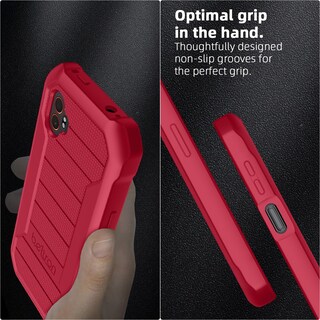 Foto 6 | Foto 6 | Funda Beltron Resistente De Seguridad En Rojo Para Samsung Galaxy Xcover 7 Pro 5g - Venta Internacional.