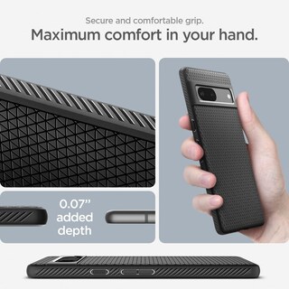 Foto 6 | Foto 6 | Funda Spigen Liquid Air Para Pixel 7a (2023) Con Protección Militar - Venta Internacional.
