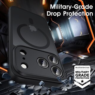 Foto 3 | Foto 3 | Funda Magnética Oterkin Para Iphone 17 Pro Max En Negro Mate - Venta Internacional.