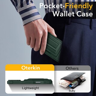 Foto 6 | Foto 6 | Funda Cartera Oterkin Para Iphone 17 Pro Max Con Soporte Para 4-5 Tarjetas - Venta Internacional.