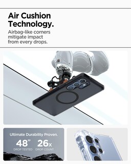 Foto 7 | Foto 7 | Funda Spigen Ultra Hybrid Magfit Para El Galaxy S25 Ultra - Venta Internacional.