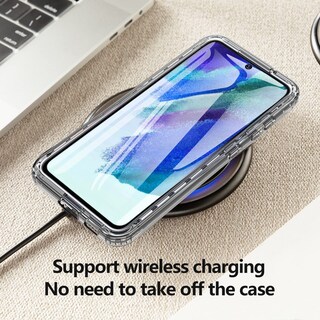 Foto 4 | Foto 4 | Funda Hensinple Para Samsung Galaxy S21 Fe Con Protector De Pantalla - Venta Internacional.