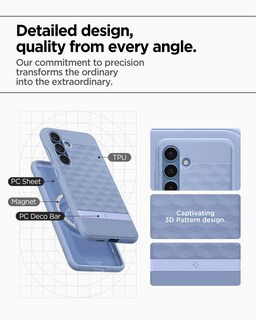 Foto 6 | Foto 6 | Funda Spigen Parallax Magfit Para Samsung Galaxy S25 Morada - Venta Internacional.