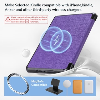 Foto 7 | Foto 7 | Funda Magnética Cobak Para Kindle Paperwhite 12ª Generación 2024 - Venta Internacional.