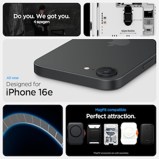 Foto 2 | Foto 2 | Funda Para Celular Spigen Ultra Hybrid Magfit Iphone 16e Neoone - Venta Internacional.