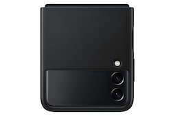 Funda Para Teléfono Samsung Galaxy Z Flip3 De Piel Negra - Venta Internacional.