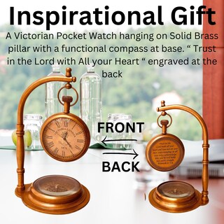 Foto 4 | Foto 4 | Brújula Decorativa De Mesa Aladean Vintage De Latón Con Base - Venta Internacional.