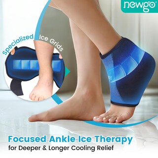 Foto 2 | Foto 2 | Faja De Hielo Para Tobillo Newgo Con Gel Mejorada Para Alivio Del Dolor En El Tobillo - Venta Internacional.