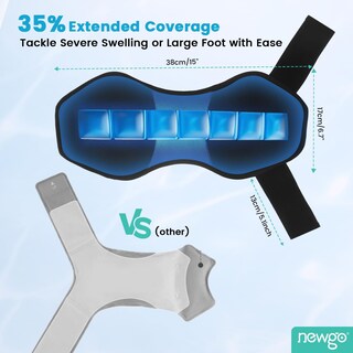 Foto 4 | Foto 4 | Faja De Hielo Para Tobillo Newgo Con Gel Mejorada Para Alivio Del Dolor En El Tobillo - Venta Internacional.