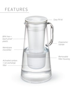 Foto 5 | Foto 5 | Jarra Filtro De Agua Lifestraw Home 2.4l 10 Tazas Libre De Bpa - Venta Internacional.