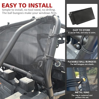 Foto 4 | Foto 4 | Red Protectora Suave Para Parabrisas Trasero Utv Sunpie Compatible Con Polaris Rzr - Venta Internacional.