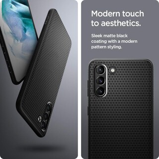 Foto 5 | Foto 5 | Funda Spigen Liquid Air Para Galaxy S21 Plus 5g - Negro Mate - Venta Internacional.