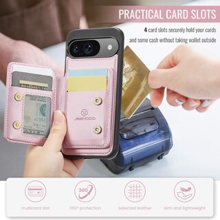 Foto 4 | Foto 4 | Funda Dteck Para Google Pixel 9 Pro/9 Con Billetera Extraíble - Venta Internacional.