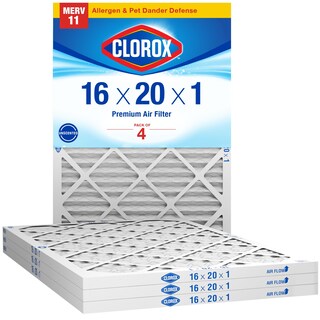 Foto 1 | Foto 1 | Filtro De Aire Hvac Clorox 40x51x2 5 Cm Merv 11 Paquete De 4 - Venta Internacional.