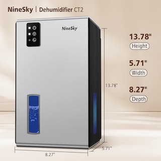 Foto 7 | Foto 7 | Deshumidificador Ninesky 2.8l Para 93 M² Con Apagado Automático Y Luz Led - Venta Internacional.