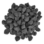 Gránulos De Roca De Lava Stanbroil Negra 4.5 Kg Para Cuencos De Fuego - Venta Internacional.