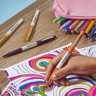 Foto 3 | Foto 3 | Bolígrafos Con Punta De Fieltro Paper Mate Flair Bold De 1 2 Mm Colores Surtidos 16 - Venta Internacional.