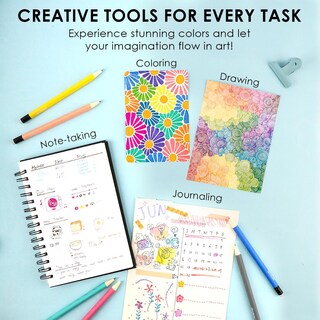 Foto 4 | Foto 4 | Set De 9 Plumas De Gel Borrables Grabie Punta Media - Venta Internacional.