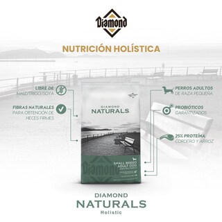 Foto 4 | Foto 4 | Diamondnaturals Lamb & Rice Formula2.72 Kg Mas Pelota Spiny Caucho