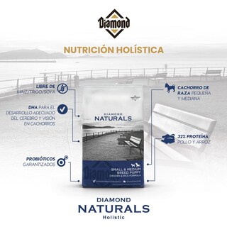 Foto 4 | Foto 4 | Diamondnaturals Chiken & Rice Formula 18.14 Kg Mas Pelota Spiny Caucho