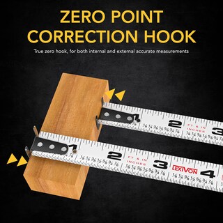 Foto 7 | Foto 7 | Cinta Métrica Lexivon Dualock De 7 5 M Con Hoja De 1 Pulgada De Ancho (paquete De 3) - Venta Internacional.