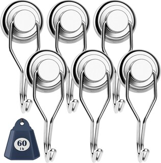 Foto 1 | Foto 1 | Ganchos Magnéticos Diymag Giratorios De Neodimio 30 Kg De Capacidad - Venta Internacional.