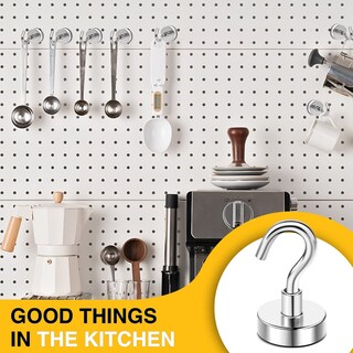 Foto 6 | Foto 6 | Ganchos Magnéticos Diymag Extra Fuertes Para Nevera (45 P Plata) - Venta Internacional.