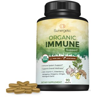 Foto 6 | Foto 6 | Suplemento Sunergetic Organic Immune Support 90 Comprimidos - Venta Internacional.