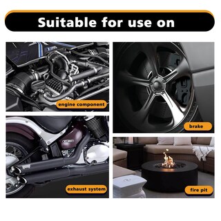 Foto 5 | Foto 5 | Pintura En Aerosol Nadamoo High Heat Para Estufa De Barbacoa De Metal Color Negro - Venta Internacional.