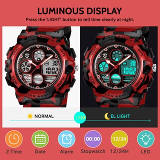 Foto 4 | Foto 4 | Reloj Infantil Analógico Digital Bomieux Resistente Al Agua 50m Con Alarma - Venta Internacional.