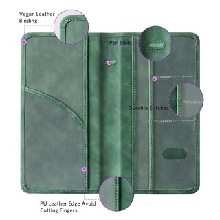 Foto 3 | Foto 3 | Portadocumentos De Registro E Seguro Para Vehículo Cobak Para La Guantería - Venta Internacional.