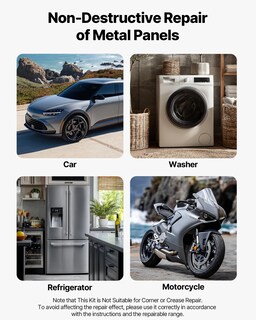 Foto 7 | Foto 7 | Kit De Removedor De Abolladuras Sin Pintura Vevor 60 Piezas Con Herramientas - Venta Internacional.