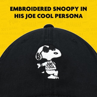 Foto 3 | Foto 3 | Gorra De Béisbol Concept One Peanuts Snoopy Joe Cool Black - Venta Internacional.