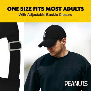 Foto 4 | Foto 4 | Gorra De Béisbol Concept One Peanuts Snoopy Joe Cool Black - Venta Internacional.