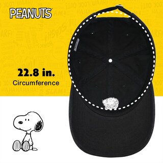 Foto 5 | Foto 5 | Gorra De Béisbol Concept One Peanuts Snoopy Joe Cool Black - Venta Internacional.