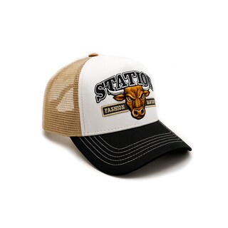 Foto 1 | Foto 1 | Gorra Camionera Station Bull Knite Malla Visera Curva