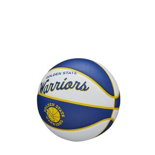 Foto 3 | Foto 3 | Baloncesto Wilson Equipo De La Nba Estilo Retro Mini Golden State Warriors - Venta Internacional.