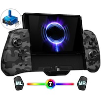 Controlador Portátil Funlab Camuflado Para Nintendo Switch/oled - Venta Internacional.