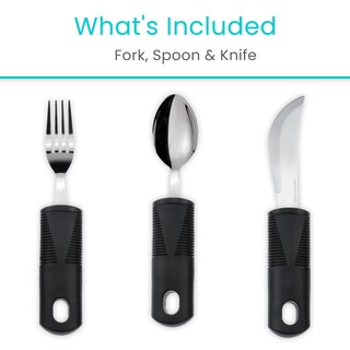 Foto 4 | Foto 4 | Juego De Utensilios Adaptables Vive Arthritis Aid Silverware Parkinsons - Venta Internacional.