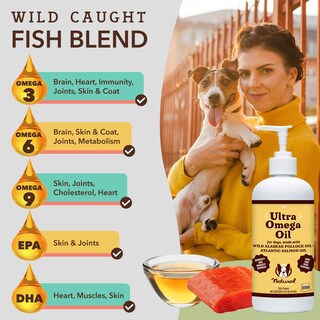 Foto 2 | Foto 2 | Suplemento De Aceite De Pescado Natural Dog Company Ultra Omega 3 473 Ml - Venta Internacional.