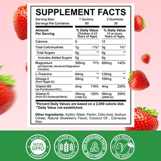 Foto 2 | Foto 2 | Suplemento Revinutra Magnesium Complex Gummies Fresa - Venta Internacional.