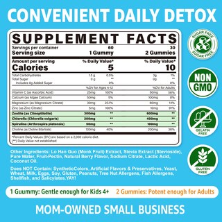 Foto 2 | Foto 2 | Gomitas De Zeolita Lilicare Sin Azúcar Detox 60 Unidades - Venta Internacional.