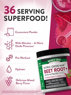 Foto 5 | Foto 5 | Suplemento Nature's Truth En Polvo De Raíz De Remolacha 225 Ml Vegano - Venta Internacional.