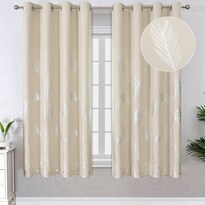 Cortinas Para Ventanas Estelar Textiler Tropical Tree Blackout 132x160cm - Venta Internacional.