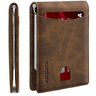 Foto 1 | Foto 1 | Billetera Runbox Clip Delgado Para Dinero Con Bloqueo Rfid Y Soporte Para 11 Tarjetas - Venta Internacional.