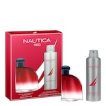 Perfume Nautica Color Red Edt 50 Ml + Spray Desodorante Corporal - Venta Internacional.