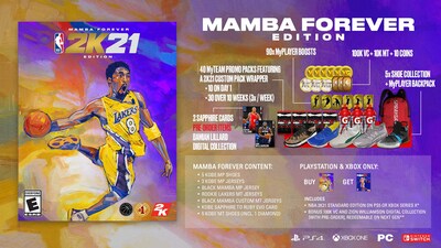 Foto 2 | Foto 2 | Videojuego Nba 2k21 Edición Mamba Forever Para Playstation 4/5 - Venta Internacional.