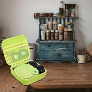 Foto 7 | Foto 7 | Estuche De Transporte Bovke Para Etiquetadora Dymo Letratag 200b Amarillo - Venta Internacional.